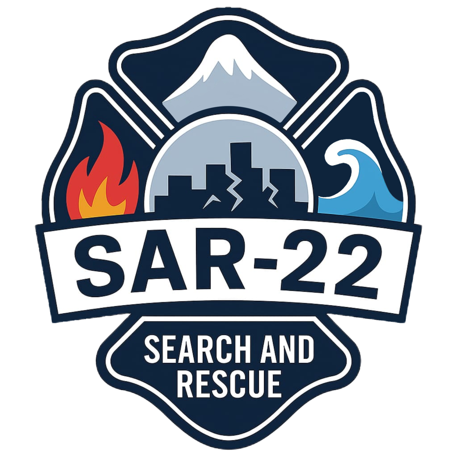 SAR22 Edirne Arama Kurtarma Derneği logosu – Search and Rescue.