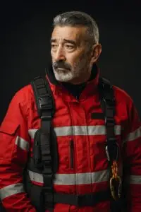 Anasayfa Biz kimiz? SAR22 Arama Kurtarma Derneği ekip lideri, gönüllü arama kurtarma ekibinin saha operasyonlarındaki tecrübesini yansıtan portre fotoğrafında görülüyor.